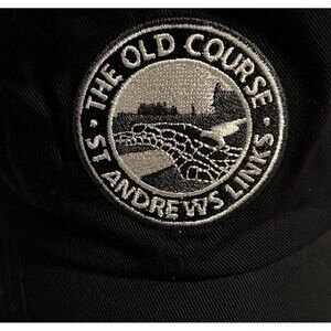 NWT St. Andrews Golf Links Old Course Strapback Hat Cap PGA Bridge Open Scotland